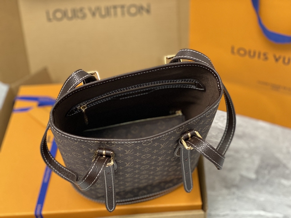 ルイヴィトンバッグ角部分ディテール